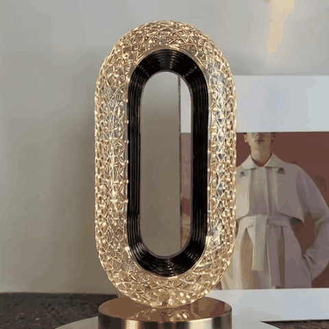 Table Lamp Modern Crystal Ambiance Night Light