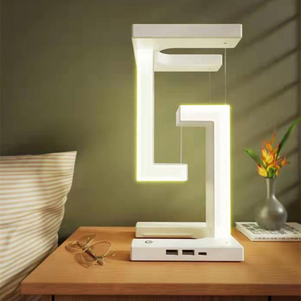 Anti-gravity Suspension Light LED For iPhone 15 14 13 Pro Max Wireless Charging