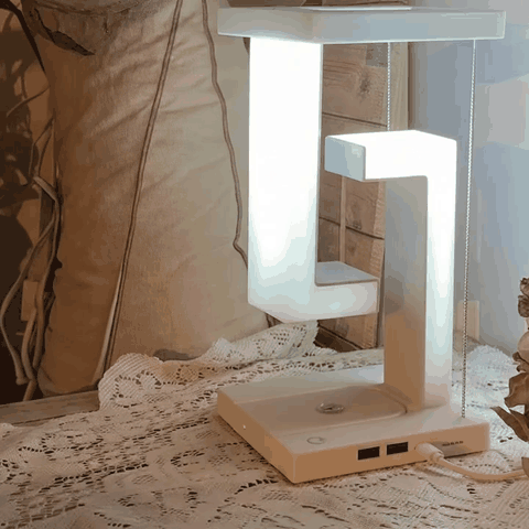 Anti-gravity Suspension Light LED For iPhone 15 14 13 Pro Max Wireless Charging