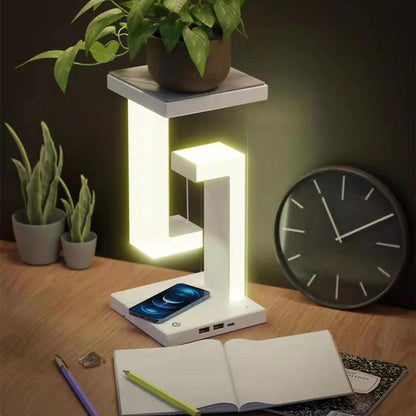 Anti-gravity Suspension Light LED For iPhone 15 14 13 Pro Max Wireless Charging
