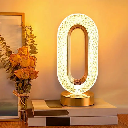 Table Lamp Modern Crystal Ambiance Night Light